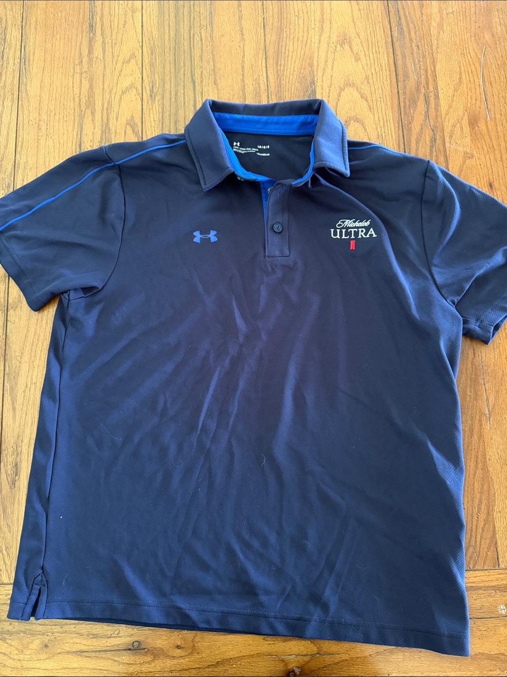 Under Armour Men’s Navy Polo with Michelob Ultra Embroidery